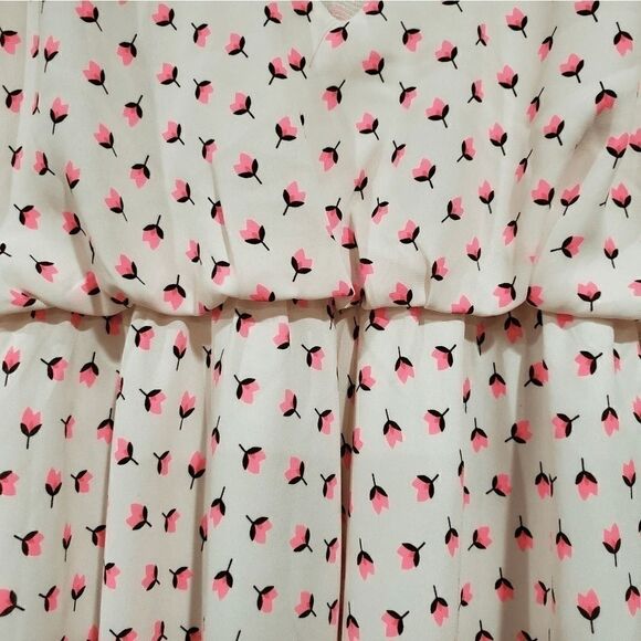 LUSH Dress With Pink Tulips  Size XS - Picture 8 of 8